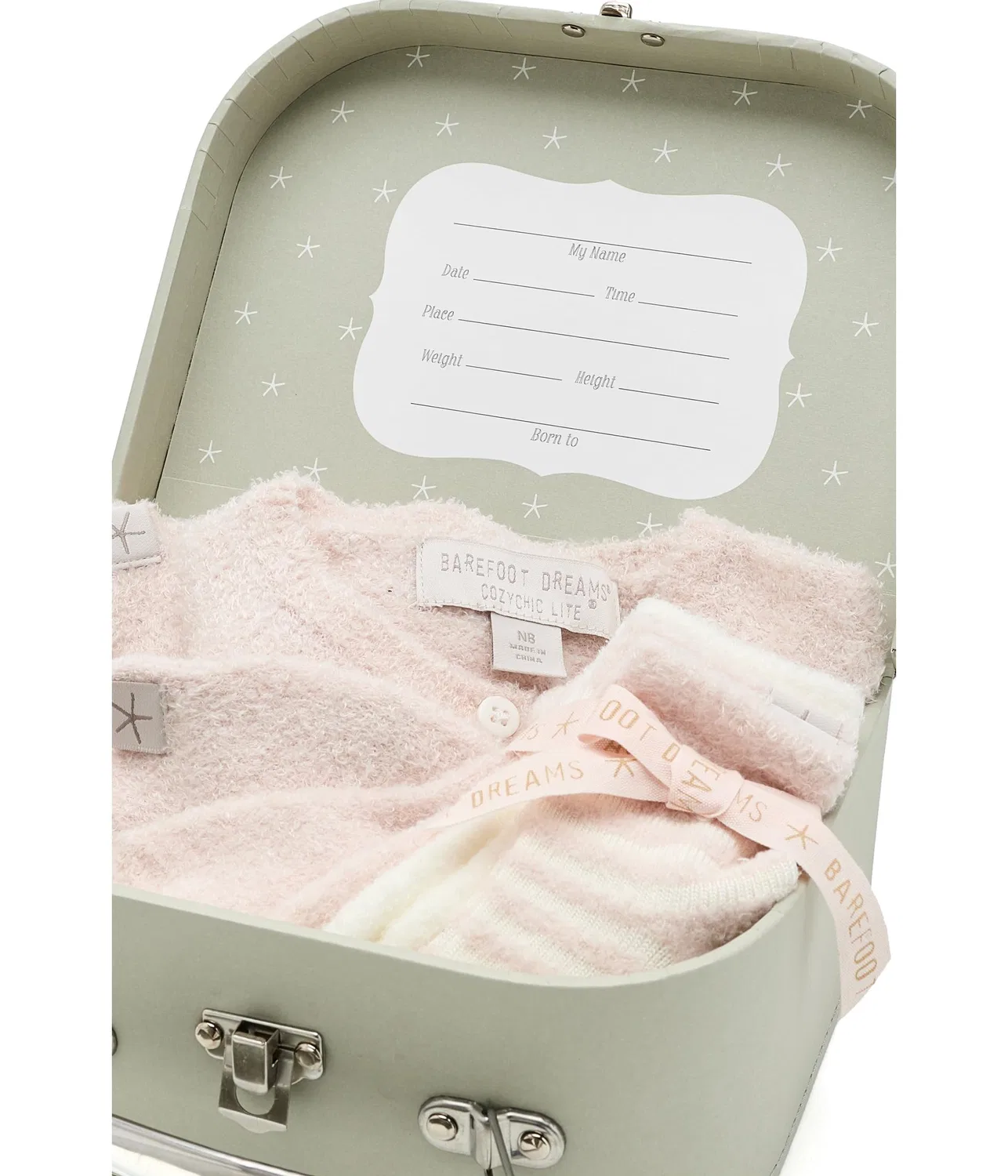 Набор Cozychic Lite для новорожденных (младенцев) Barefoot Dreams Kids, Pink — фото 3