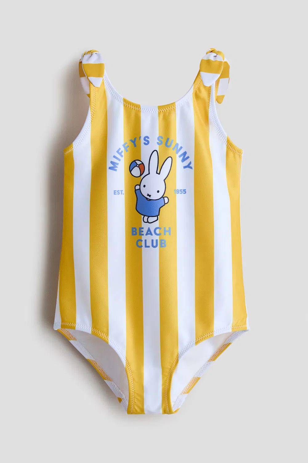 Купальник с принтом и декоративным узлом H&M, Gelb/Miffy — фото 2