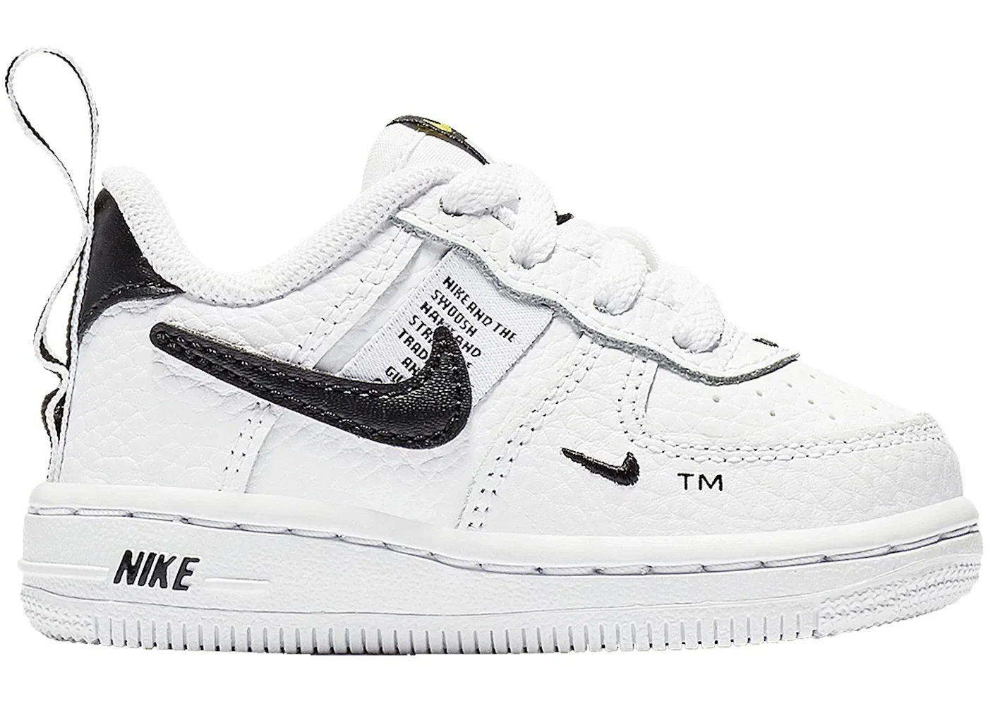 Детские кроссовки Lifestyle Nike Air Force 1 LV8 Utility, White/White-Black