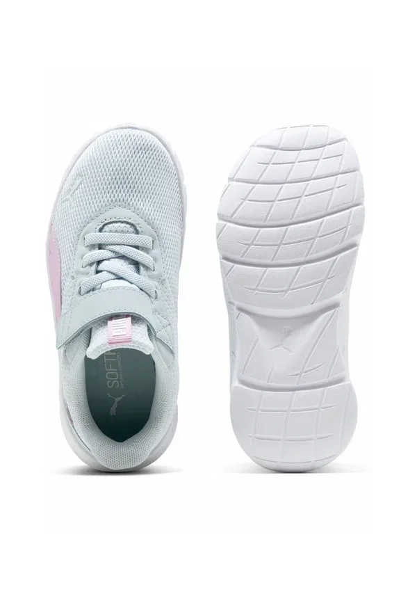 Кроссовки из текстиля Flexfocus modern ac weiss 28 unisex Puma, Aqua Glow-mauve Glow-White, белый/сиреневый — фото 3