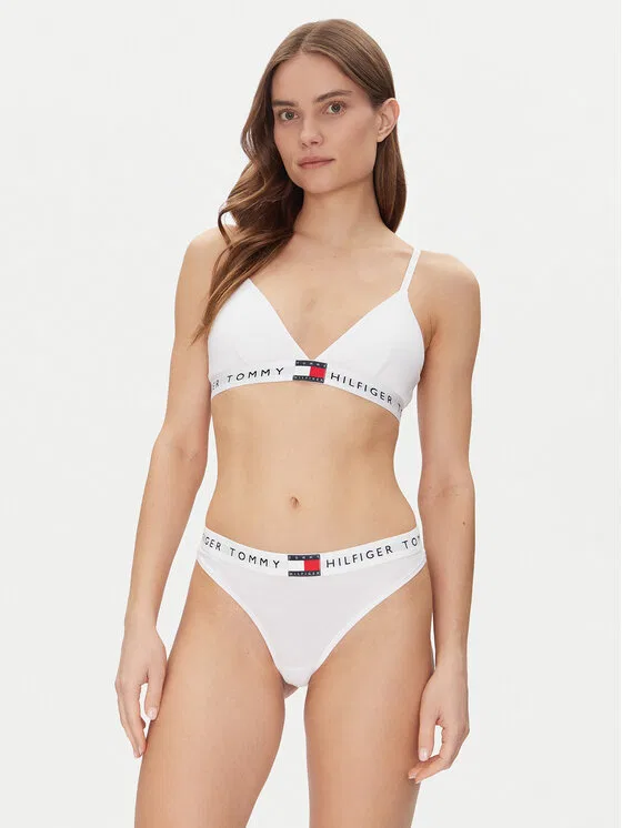Бюстгальтер-бралетт Tommy Hilfiger, белый — фото 2