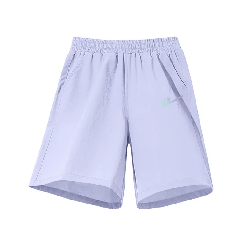 Детские шорты в ретро-спортивном стиле Purple/H Gradient Green Purple K WARRIOR