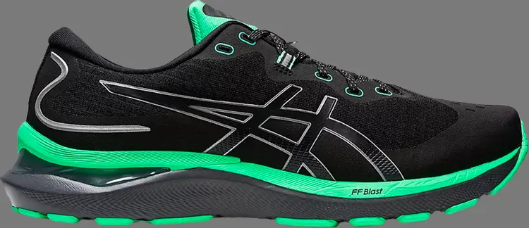 

Кроссовки gel cumulus 24 lite-show 'black new leaf' Asics, черный