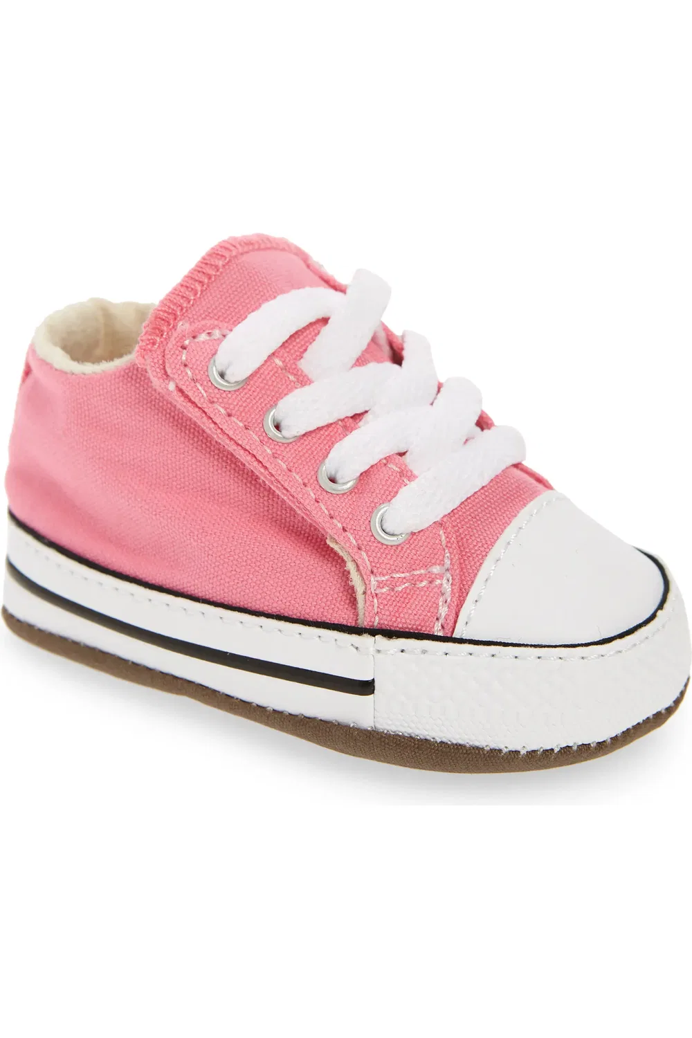 Кроссовки детские на липучках Chuck Taylor All Star Cribster Converse, Pink/Natural Ivory/White