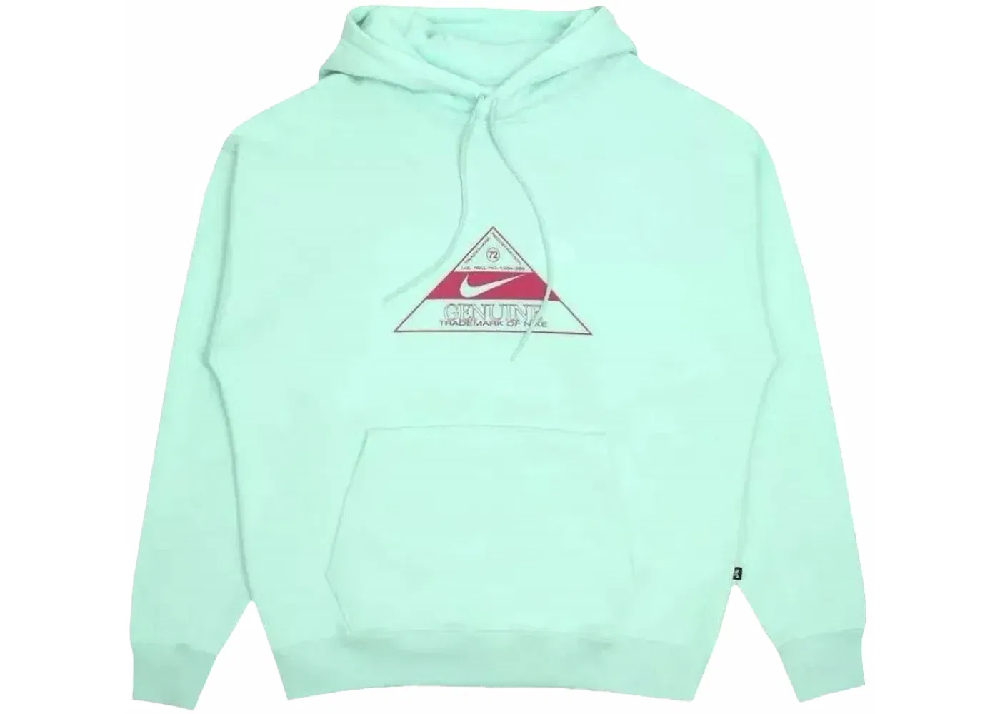 Мужская худи Nike Trademark Hoodie, Cyan