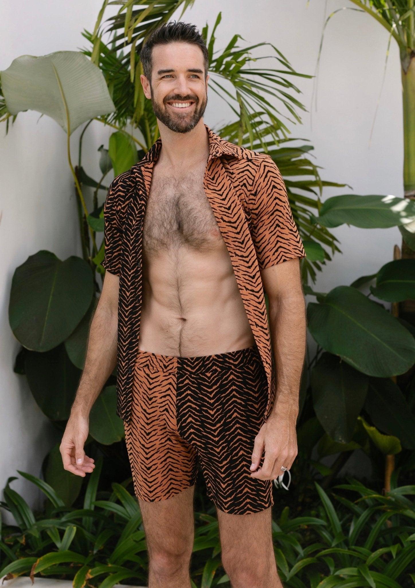 

Рубашка Carlsbad на пуговицах - Принт Tiger Switch JMP The Label, цвет pattern