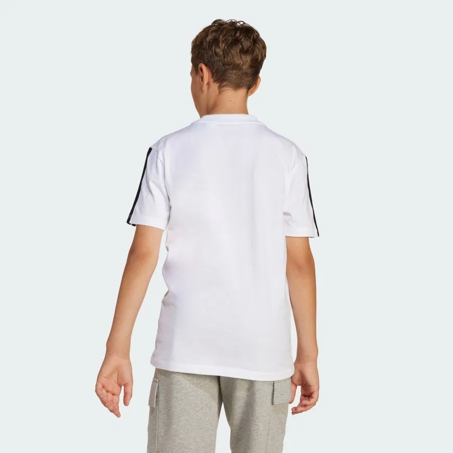 Детская футболка с длинным рукавом Sportswear JD6488 Essentials Tee Kids adidas, Белый — фото 3