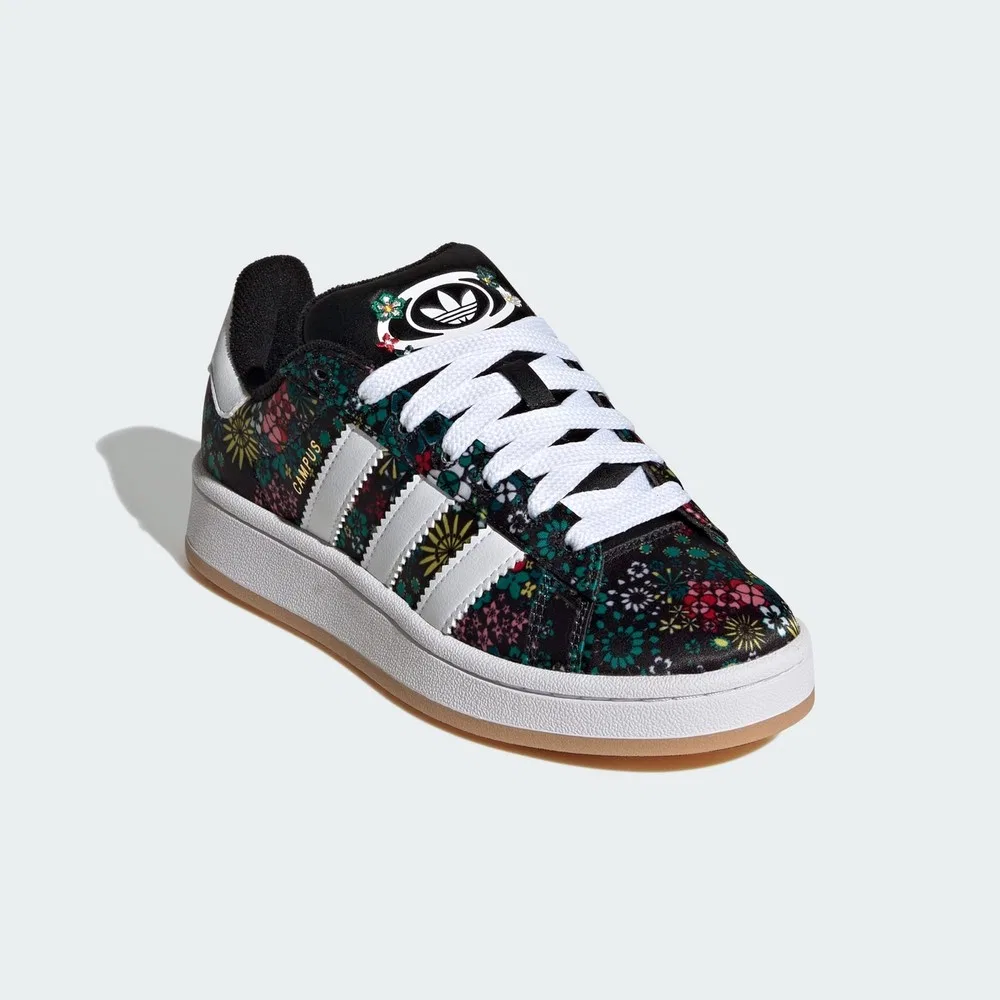Детские кроссовки с цветочным принтом Liberty London Campus 00s adidas — фото 3