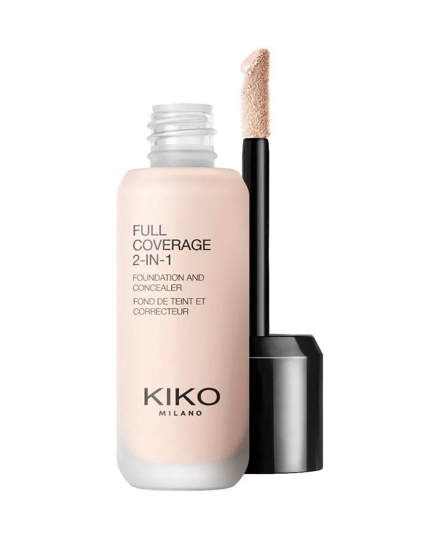 Тональный крем-консилер Full Coverage 2-In-1, 24 мл KIKO Milano, Nr0
