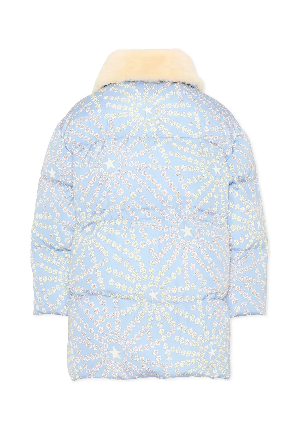 Джубботто - зимнее пальто Stella Mccartney Kids, Light Blue — фото 2