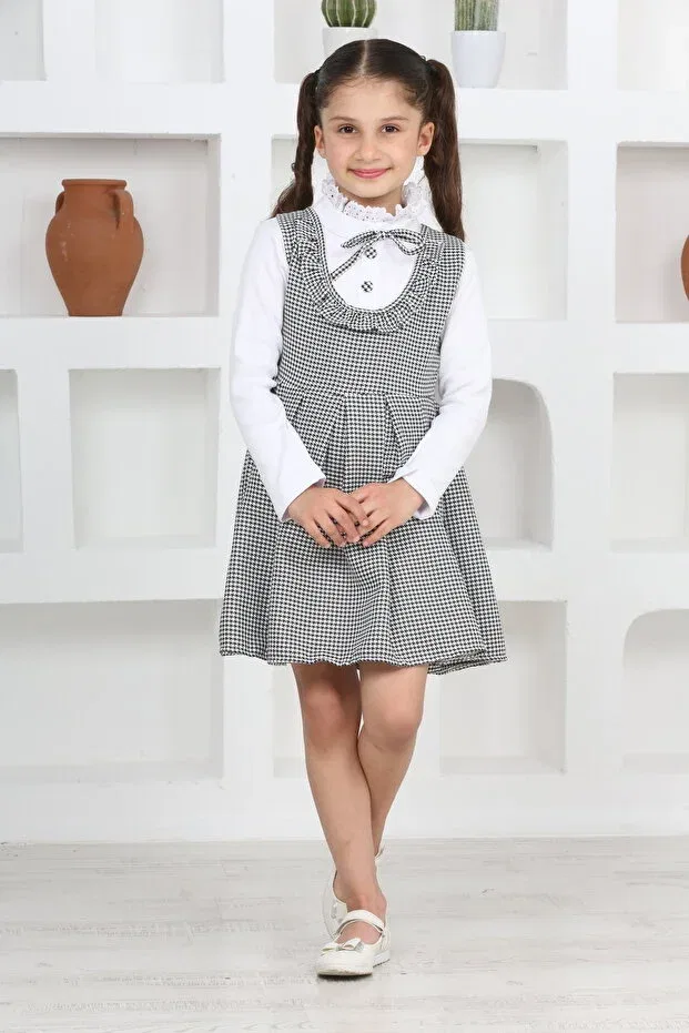Детский комплект платьев-боди с длинным рукавом Pantulux, Gray — фото 2