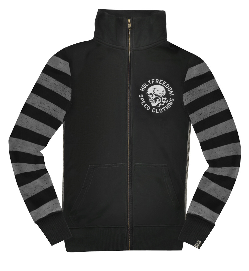 

Куртка текстильная HolyFreedom Skull с капюшоном, черный/серый