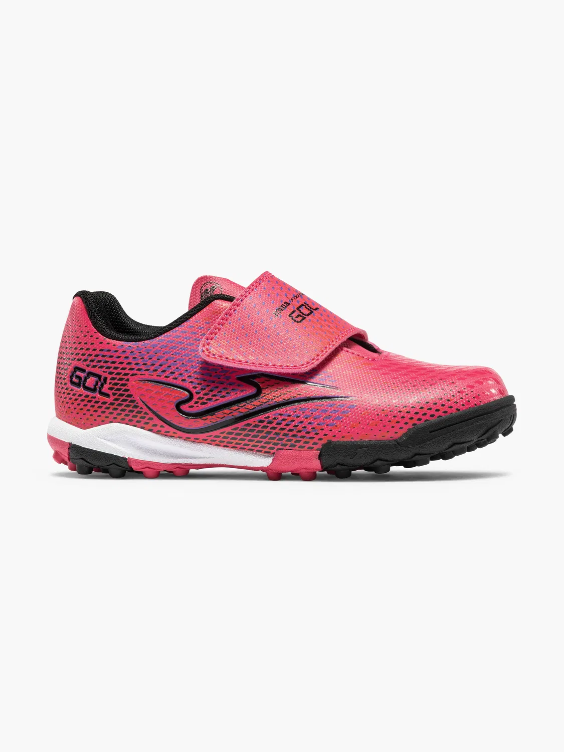 Детские футбольные бутсы с липучкой Joma, цвет Fuchsia