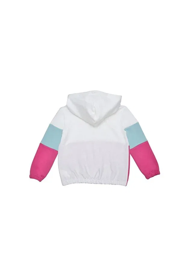 Детское худи для девочек с капюшоном United Colors Of Benetton, Blue — фото 3