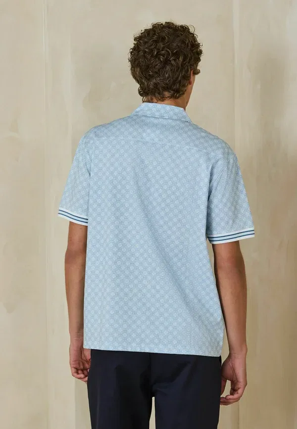 Рубашка из хлопка Shirt Next, синий — фото 2