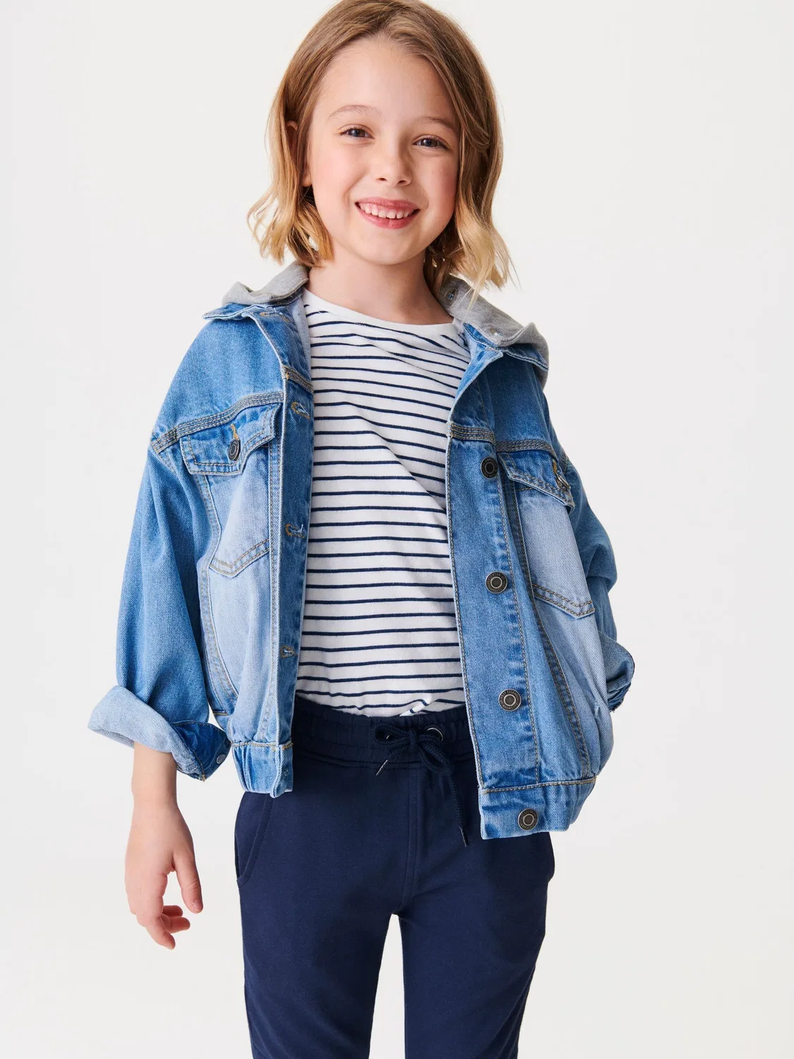 Джоггеры зауженные, модель Navy Blue Skinny Fit Next, темно-синий — фото 3