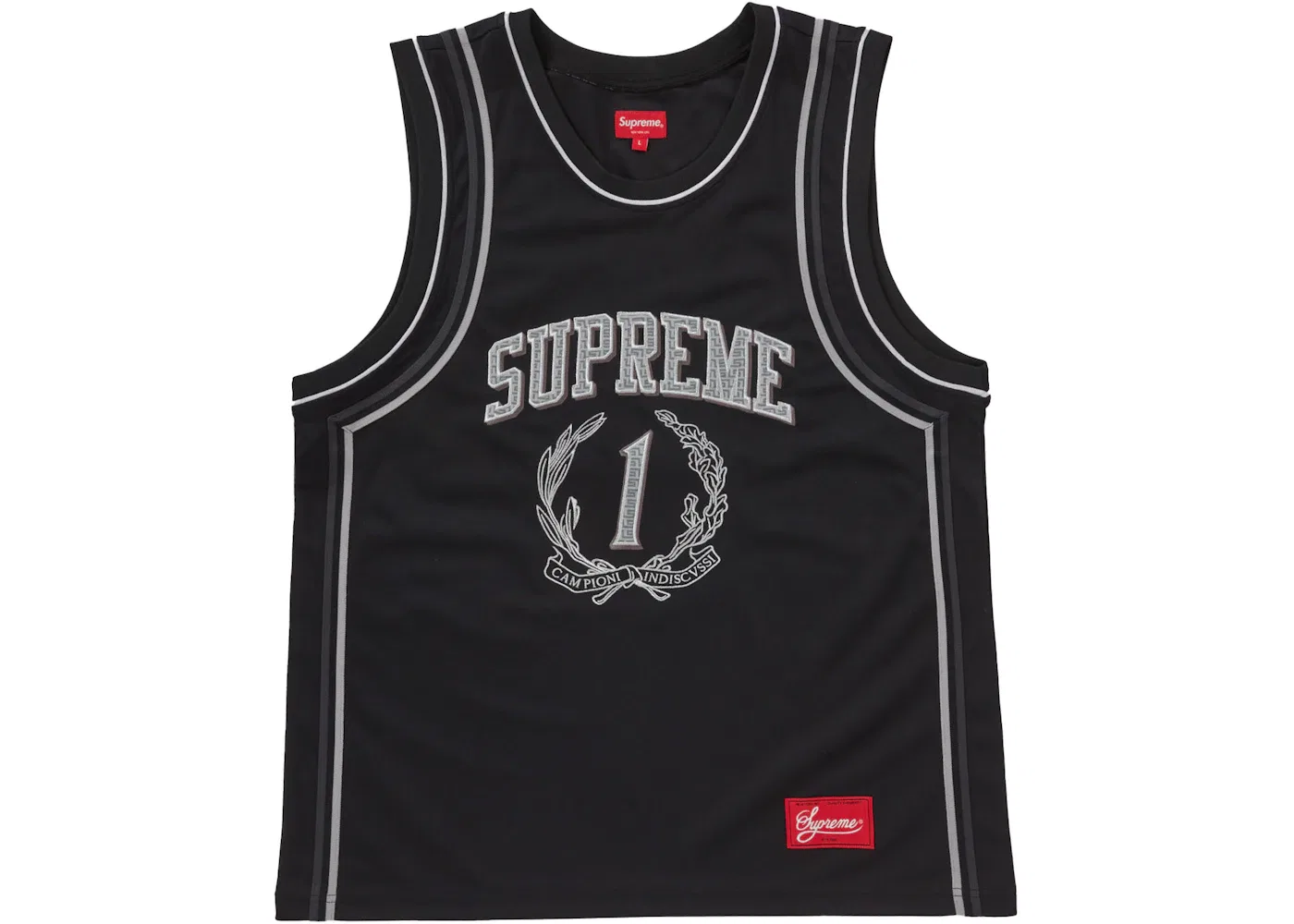 Мужская баскетбольная джерси Supreme, Black
