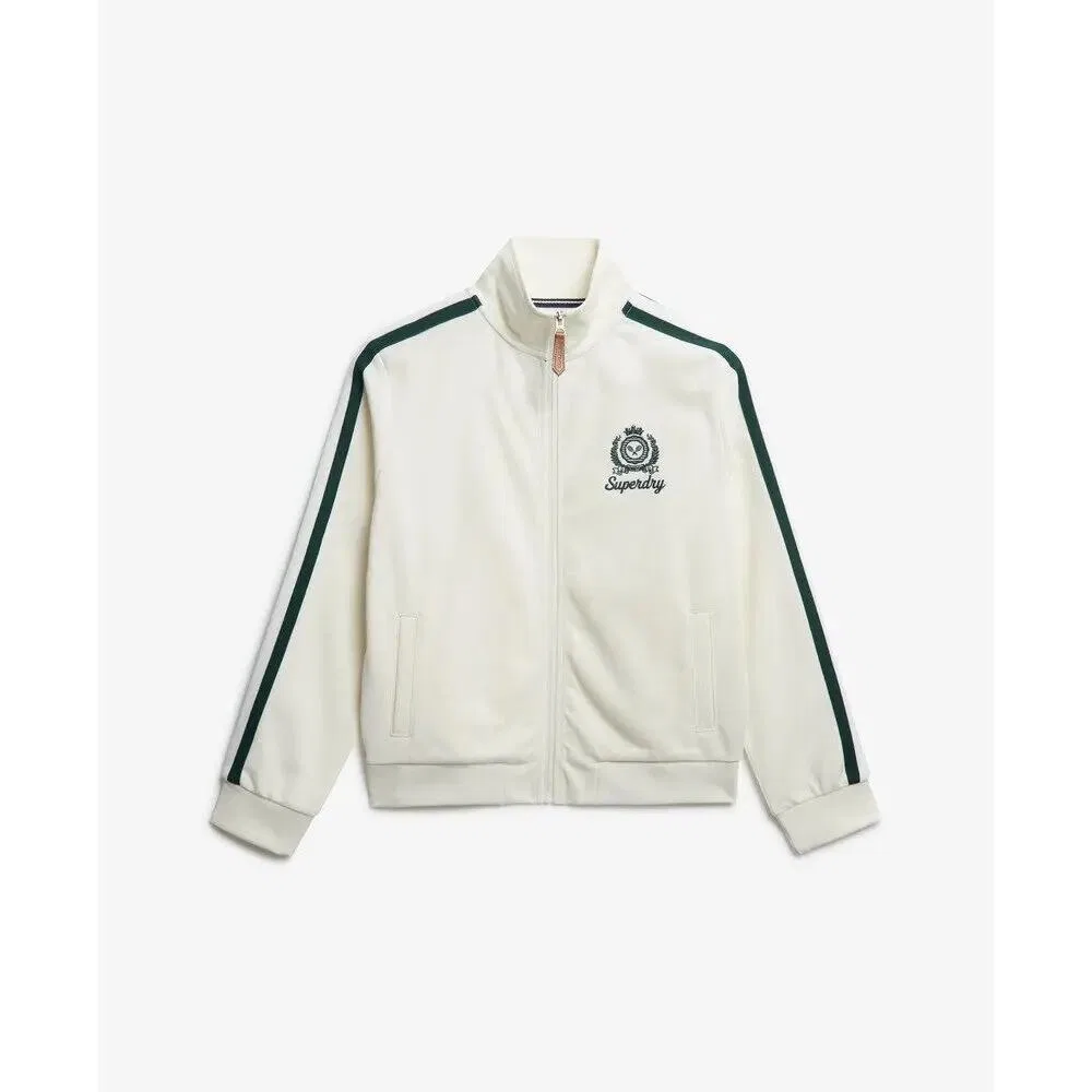 Женская тренировочная куртка Country Club Superdry, Weiss