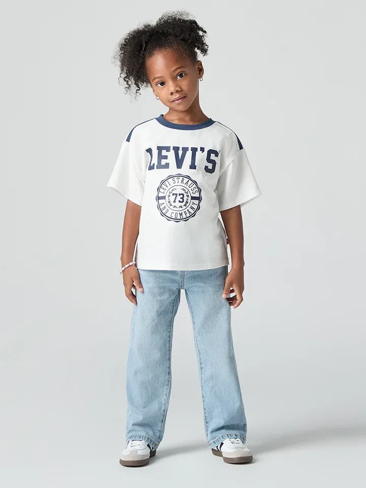 Джинсы прямого кроя Levi'S Kids, голубой — фото 4