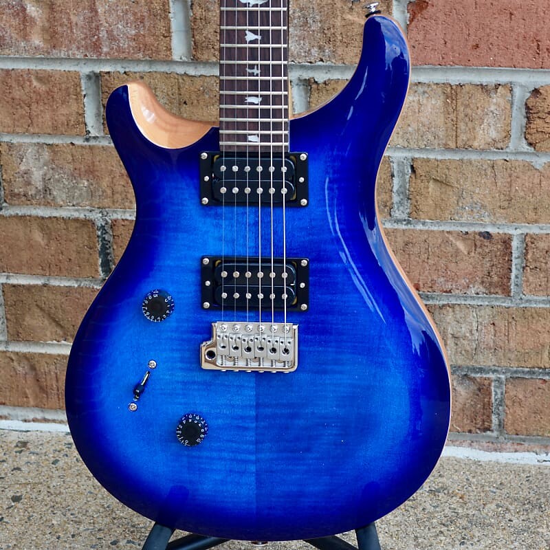 

PRS SE Custom 24 Lefty Faded Blue Burst