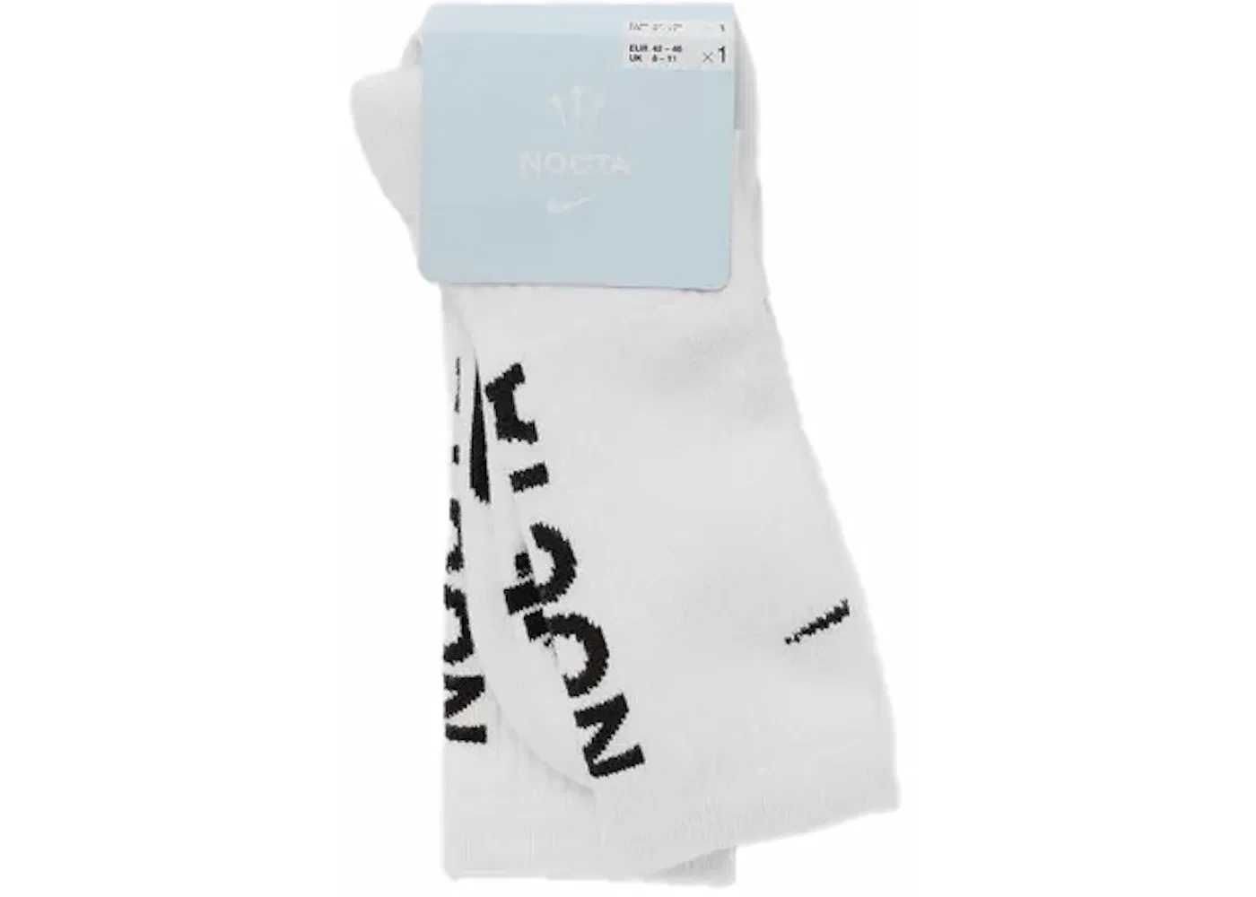Носки для детей Nike x NOCTA Socks (FW23), White/Black — фото 2