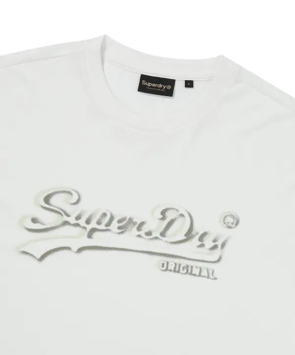 Футболка с графическим принтом, Superdry, белый — фото 3