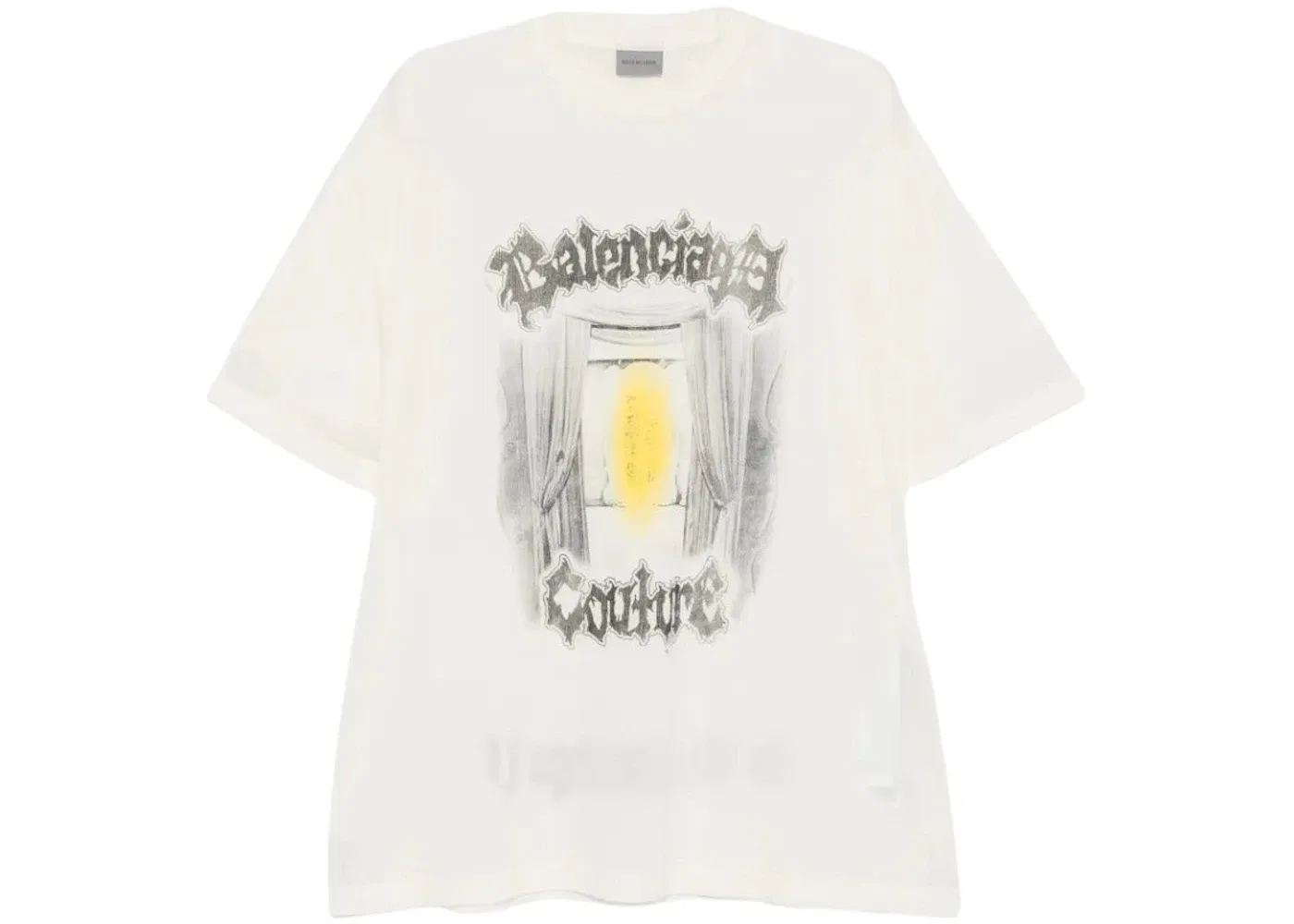 Женская футболка с принтом T-shirt Balenciaga, Cream