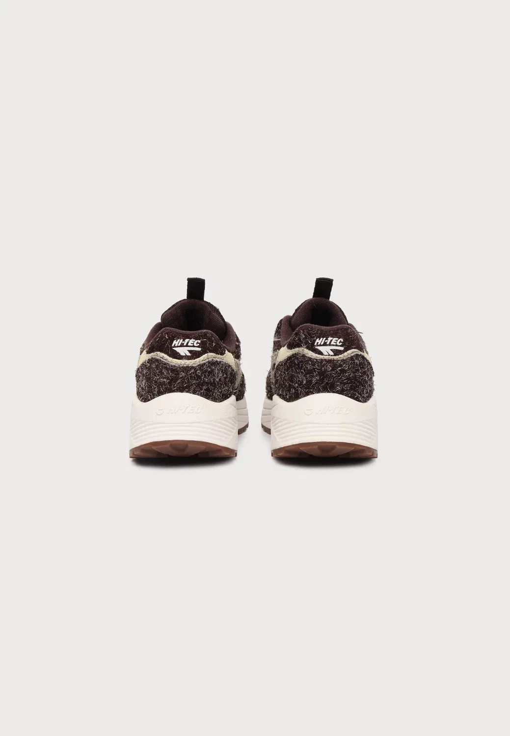 Детские кроссовки унисекс с теневым шнурком Hi-Tec Hts74, Chocolate Plum/Sepia Tint/Pear Sorbet/Gardenia — фото 3