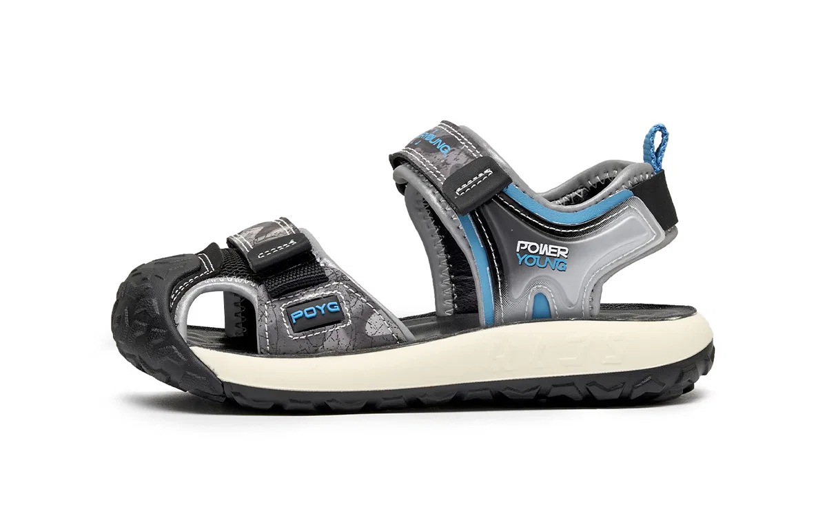 Детские сандалии с закрытым носком HLA, Blue Black