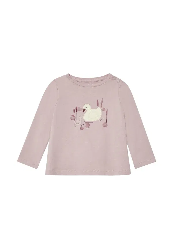 Футболка с длинным рукавом с принтом животных Long sleeved top S.Oliver, розовый