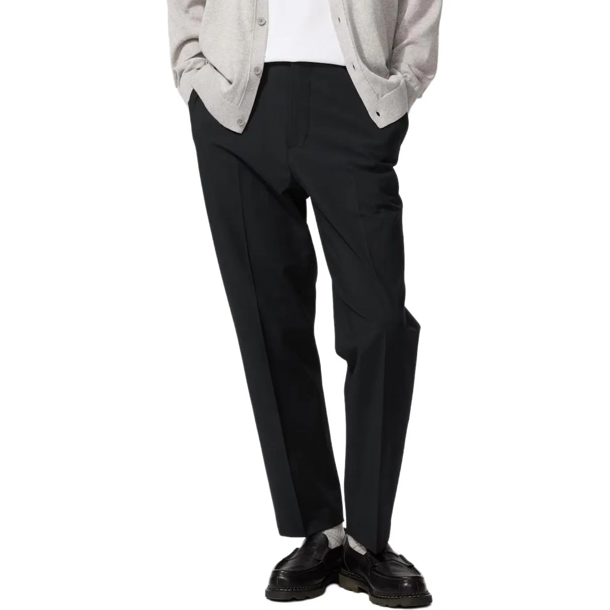 Мужские брюки костюмные UNIQLO, Black