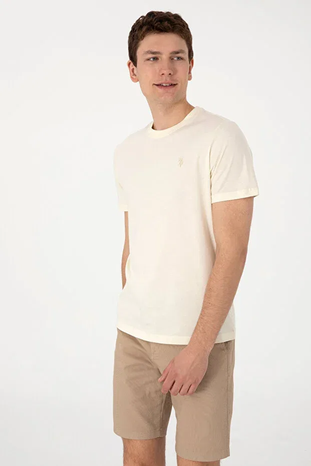 Мужская футболка с коротким рукавом U.S. Polo Assn., Nude Color — фото 3