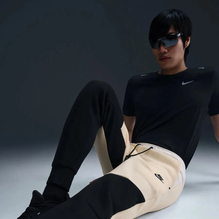 Спортивные брюки Nike Tech Fleece Jogger, Сине-серый — фото 4