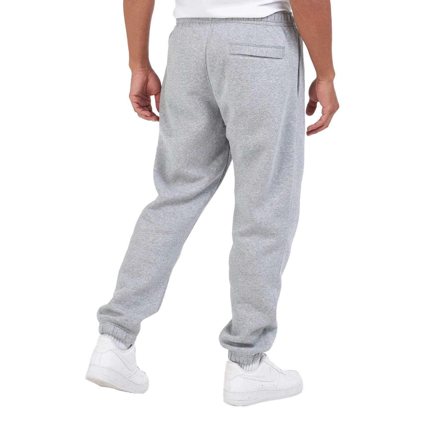 Мужские спортивные штаны с утягивающим поясом NSW Club Nike, Grau Silber — фото 3