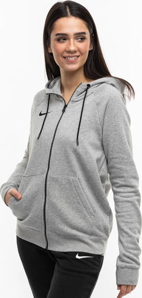 Женское худи с капюшоном и принтом Park 20 Nike, Grau Schwarz Hellgrau