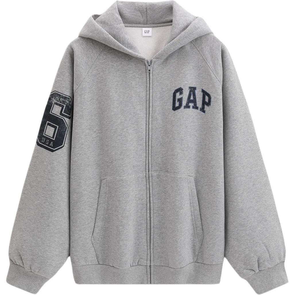 Мужская толстовка с капюшоном и молнией GAP, Marine Blue — фото 3