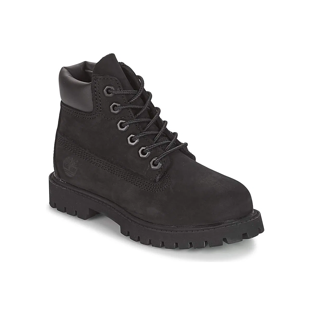 Детские ботинки для мальчиков с высоким берцем Timberland Tb012807, Noir Nubuck
