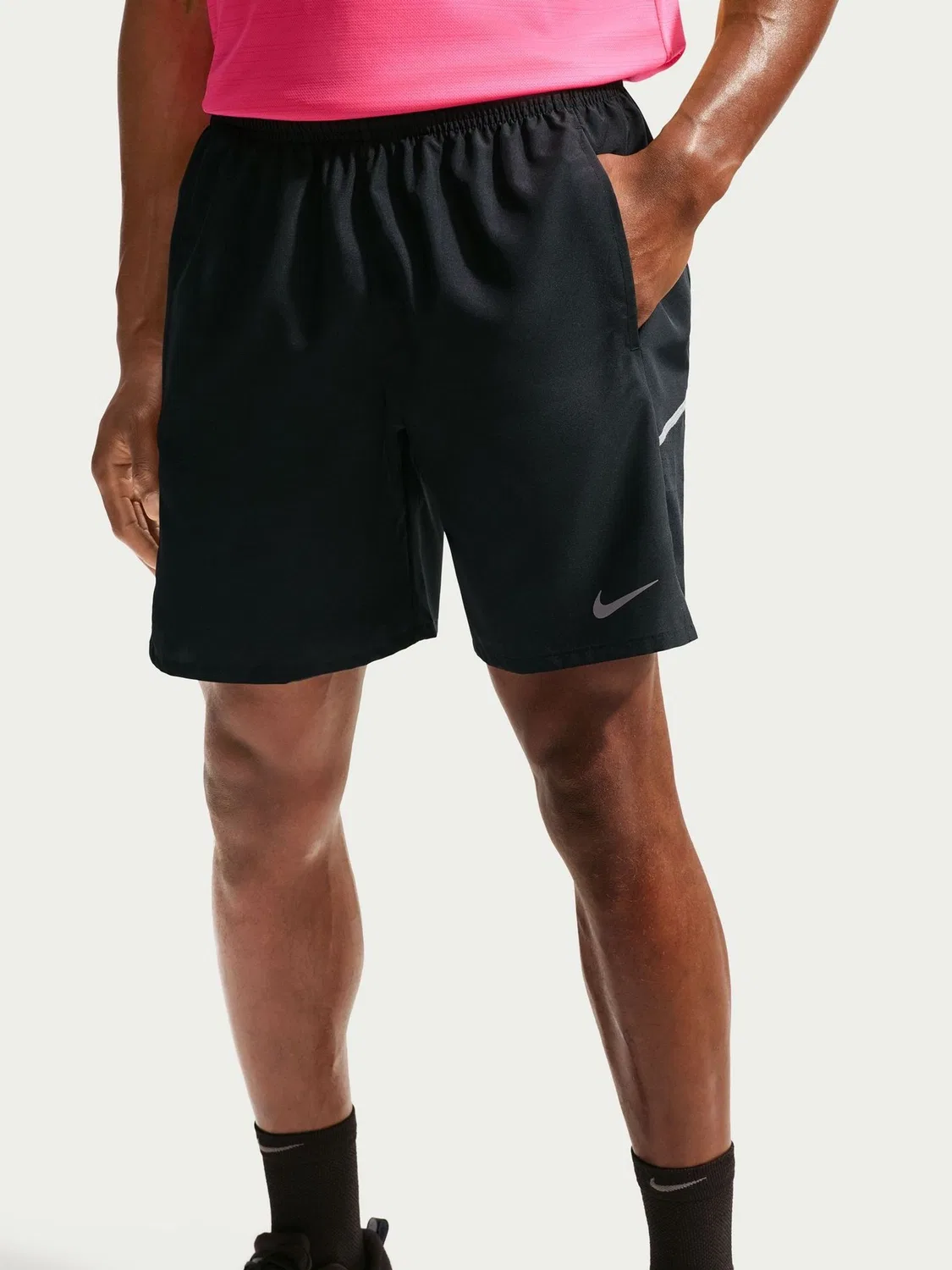 Шорты беговые Nike Miler Dri-FIT, черные