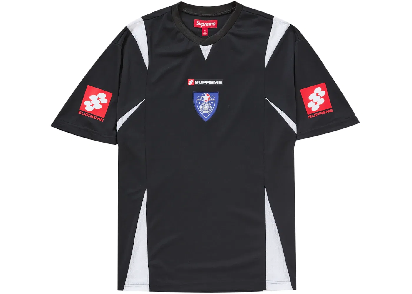 Мужская футбольная джерси с принтом Jersey Supreme, Черный