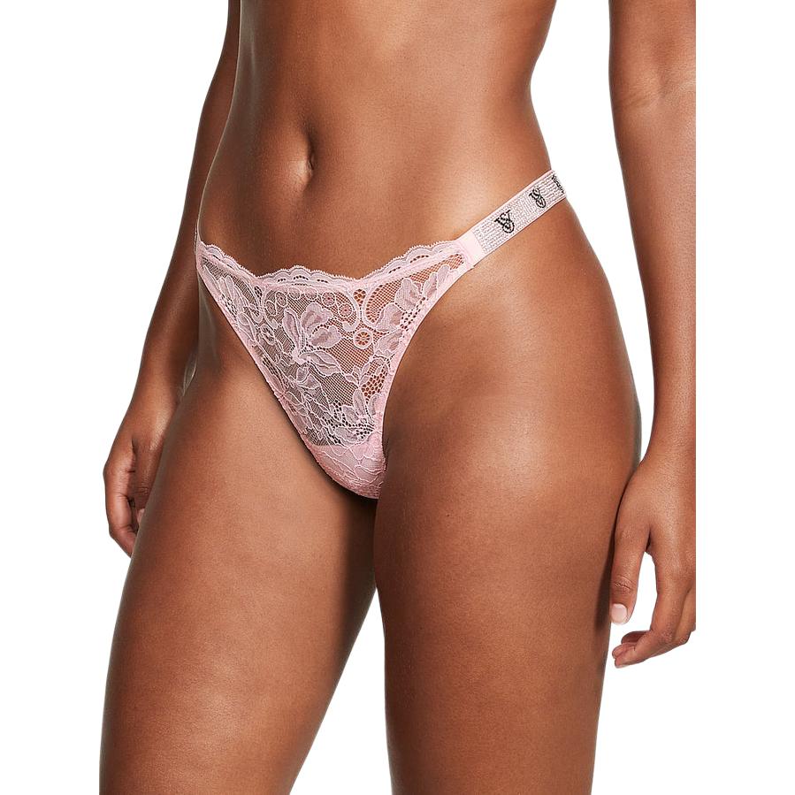 Стринги Victoria's Secret, 1 упаковка, розовый