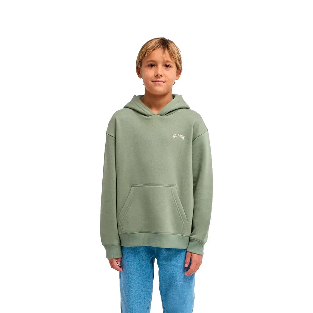Детский свитшот для мальчиков с вышивкой Arch Billabong, Green