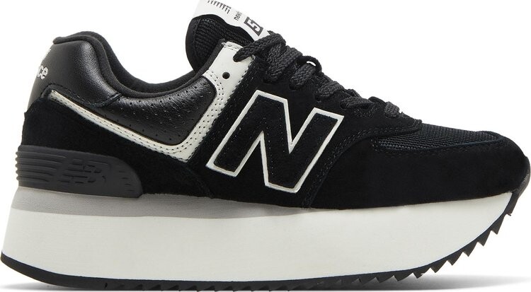 

Кроссовки New Balance Wmns 574+, черный/белый
