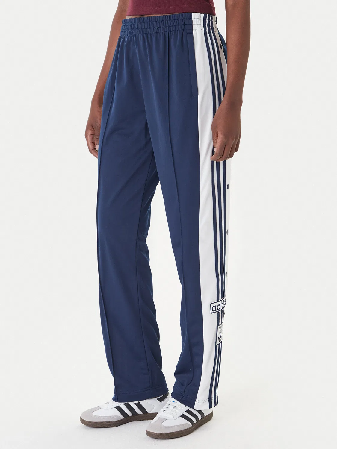 Женские спортивные брюки свободного кроя Adibreak Adidas, темно-синий