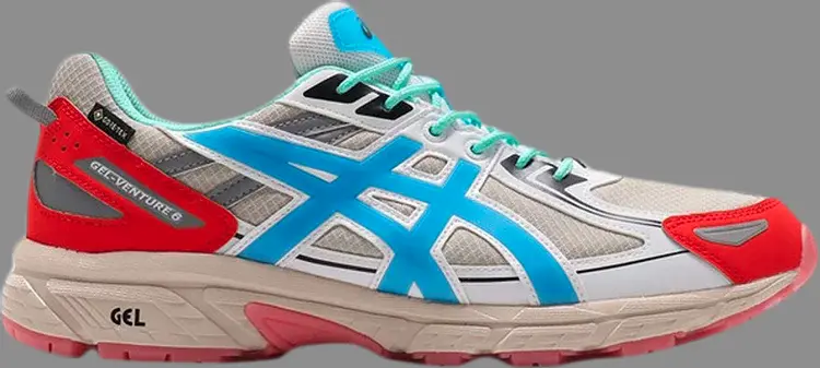 

Кроссовки atmos x gel-venture 6 'electric blue' Asics, белый