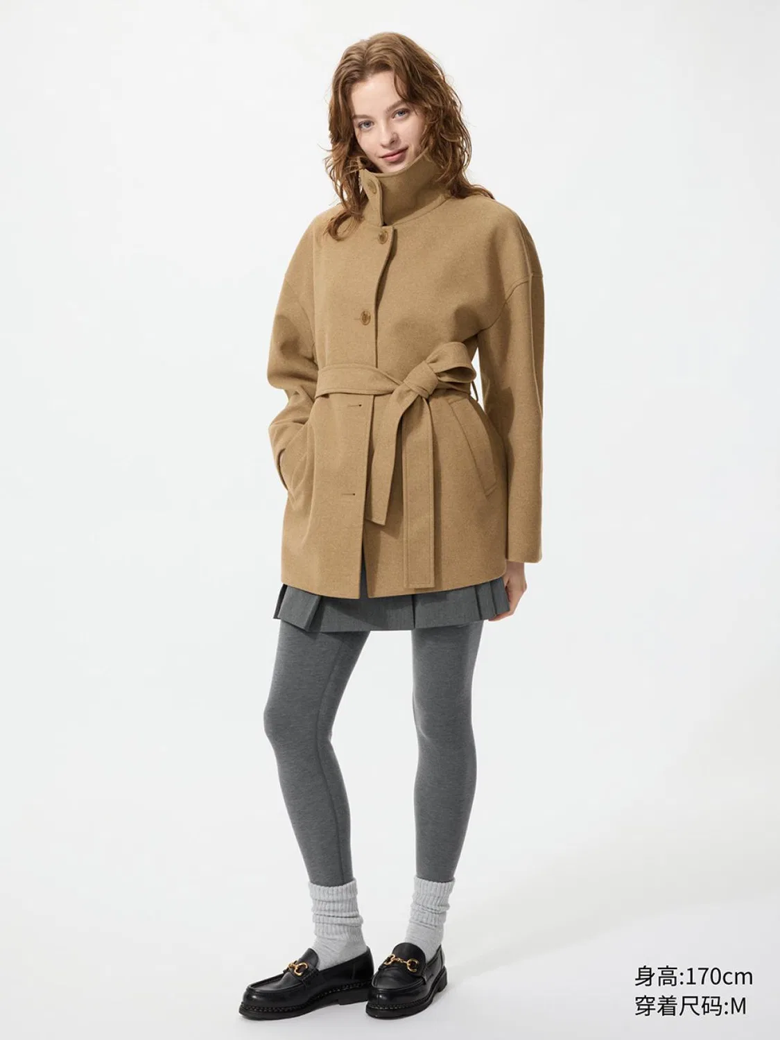 Леггинсы утепленные HEATTECH ULTRA WARM Uniqlo, темно-серый