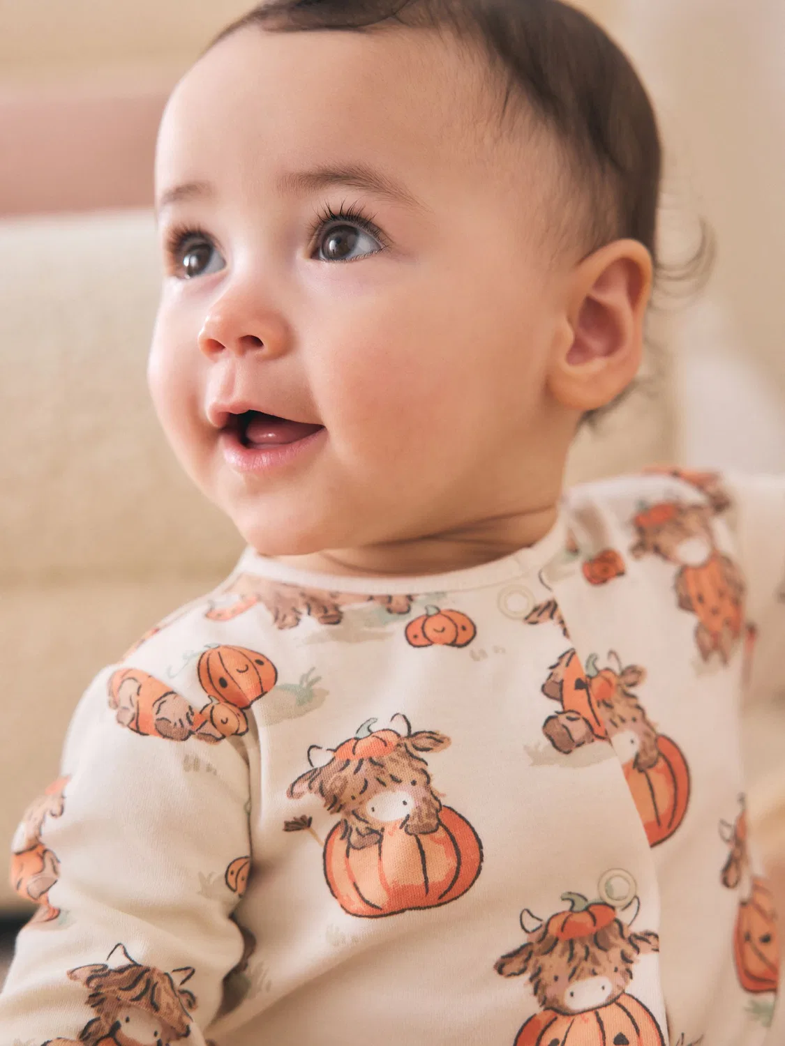 Нейтральный детский комбинезон Hamish для Хэллоуина (0 мес.-2 года) Next, Neutral Halloween Hamish — фото 3