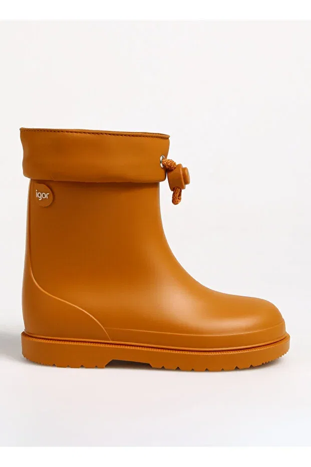 Детские ботинки для девочек резиновые Rain Boots Igor, Caramel