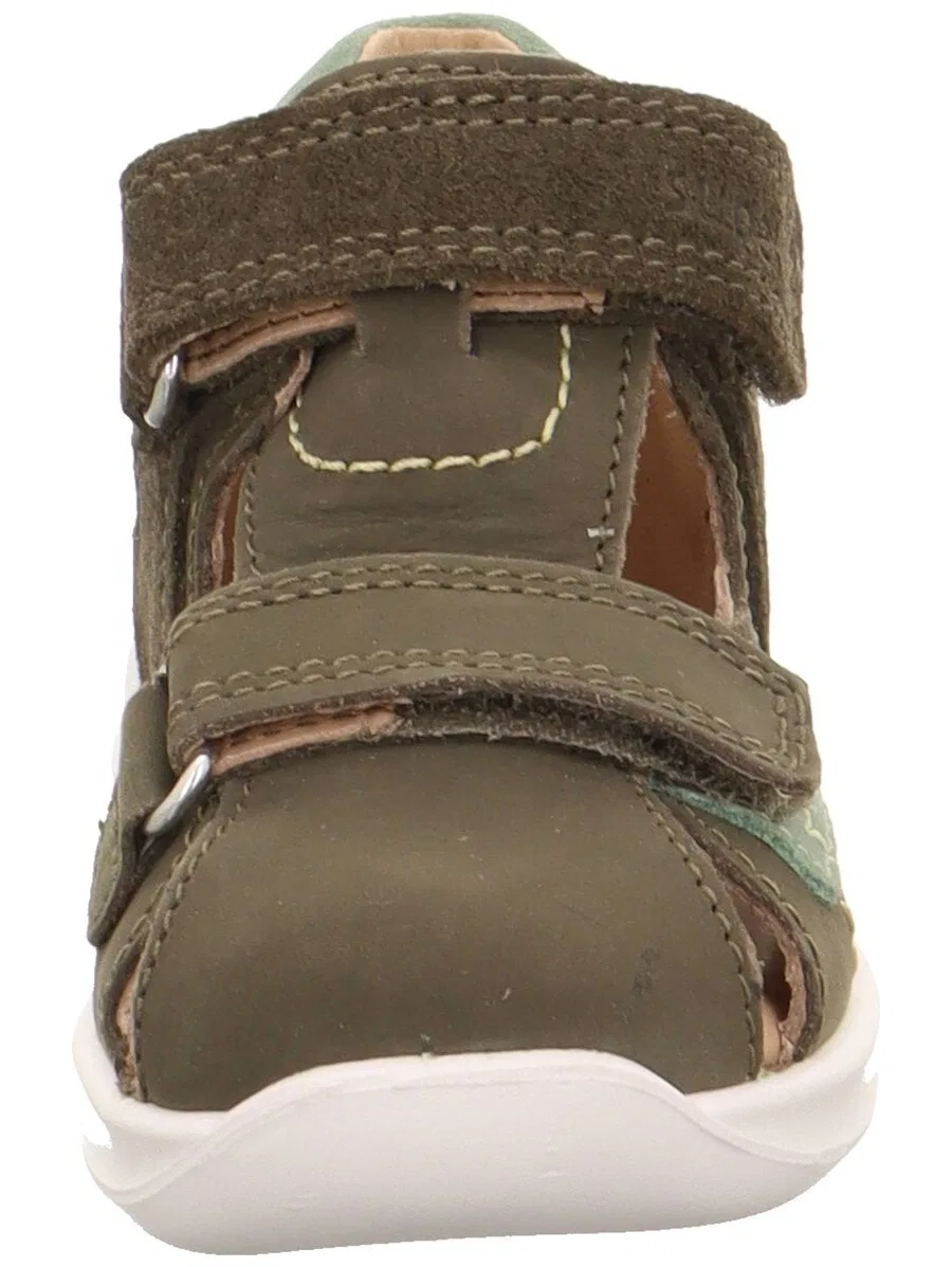 Детские кроссовки SUPERFIT First-Step в оливковом и мятном цветах — фото 3