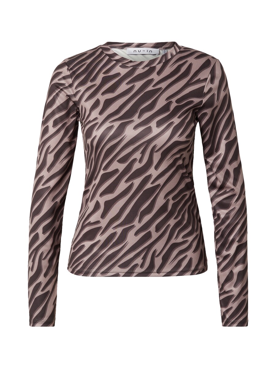 

Лонгслив NU-IN Shirt, бежевый
