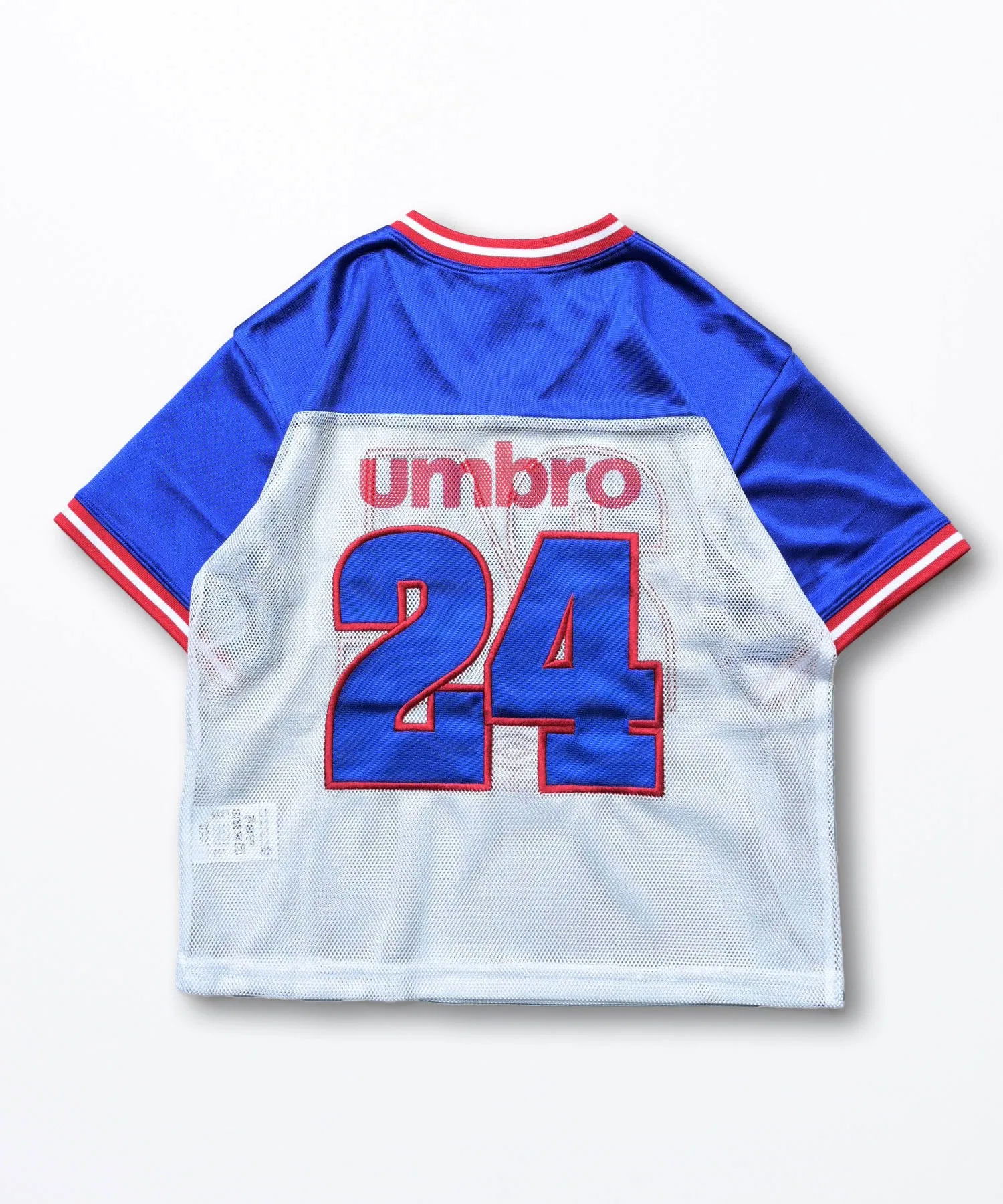 Детская футболка UMBRO футбольная, красная — фото 4